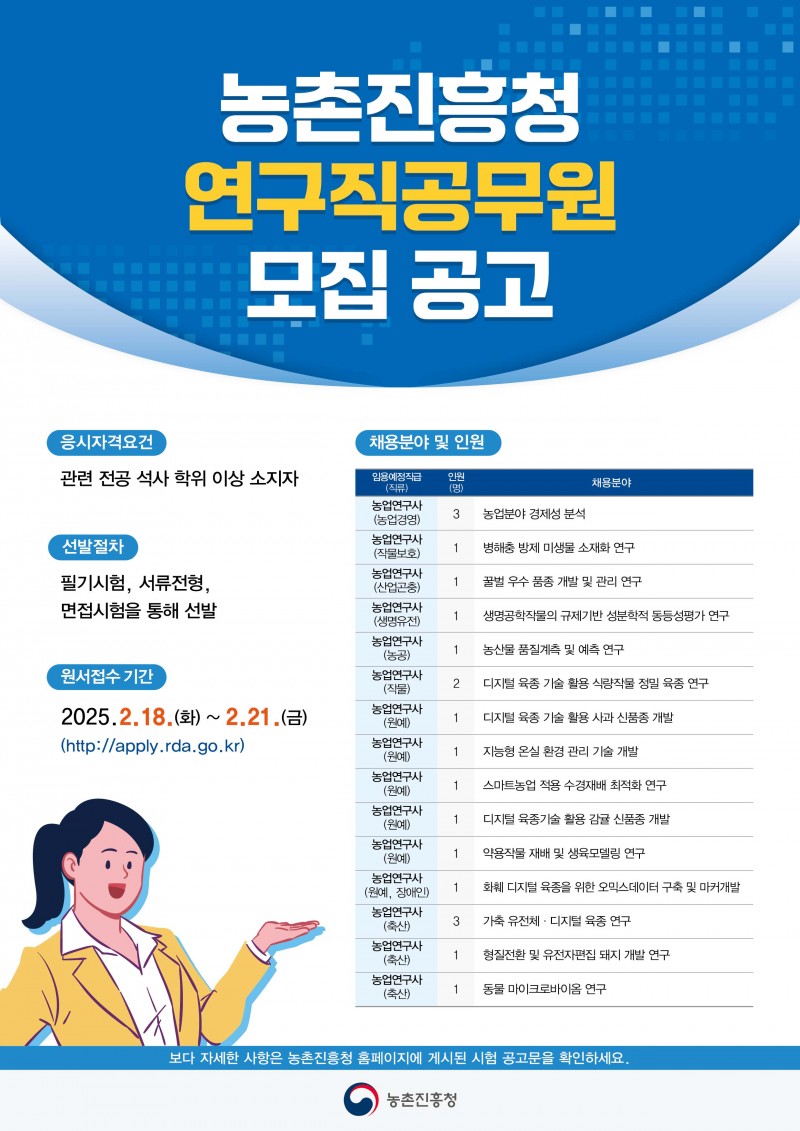 2025 연구직 경력경쟁채용 모집 공고 포스터.jpg